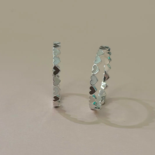 《FUKUOKA limited color》Heart enamel ring 1