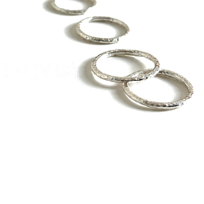 Silver925 plain ring 154