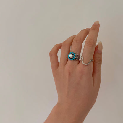 【Bijumam poco】Flower design ring 1