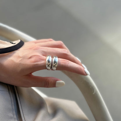 Silver925 plain ring 20
