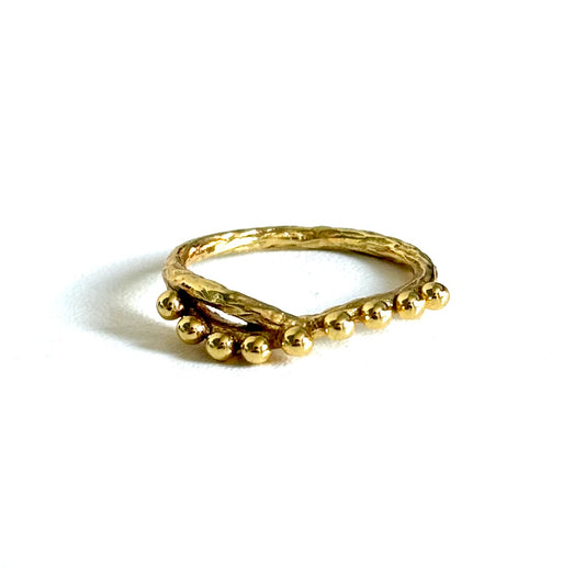 Brass plain ring 32