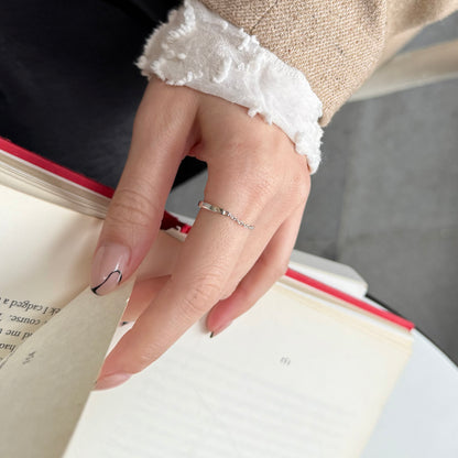 Silver925 plain ring 7