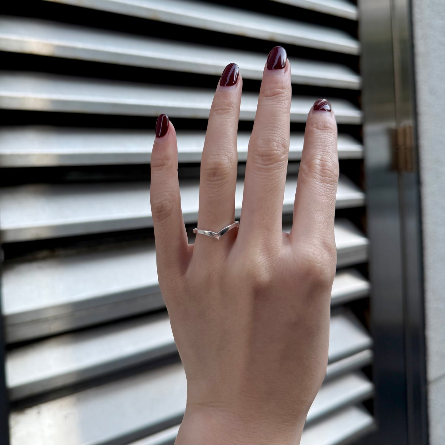 Silver925 plain ring 105