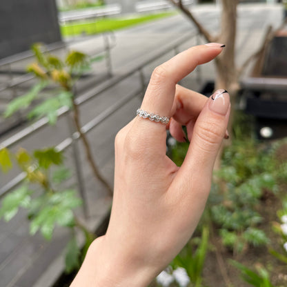 Silver925 plain ring 2