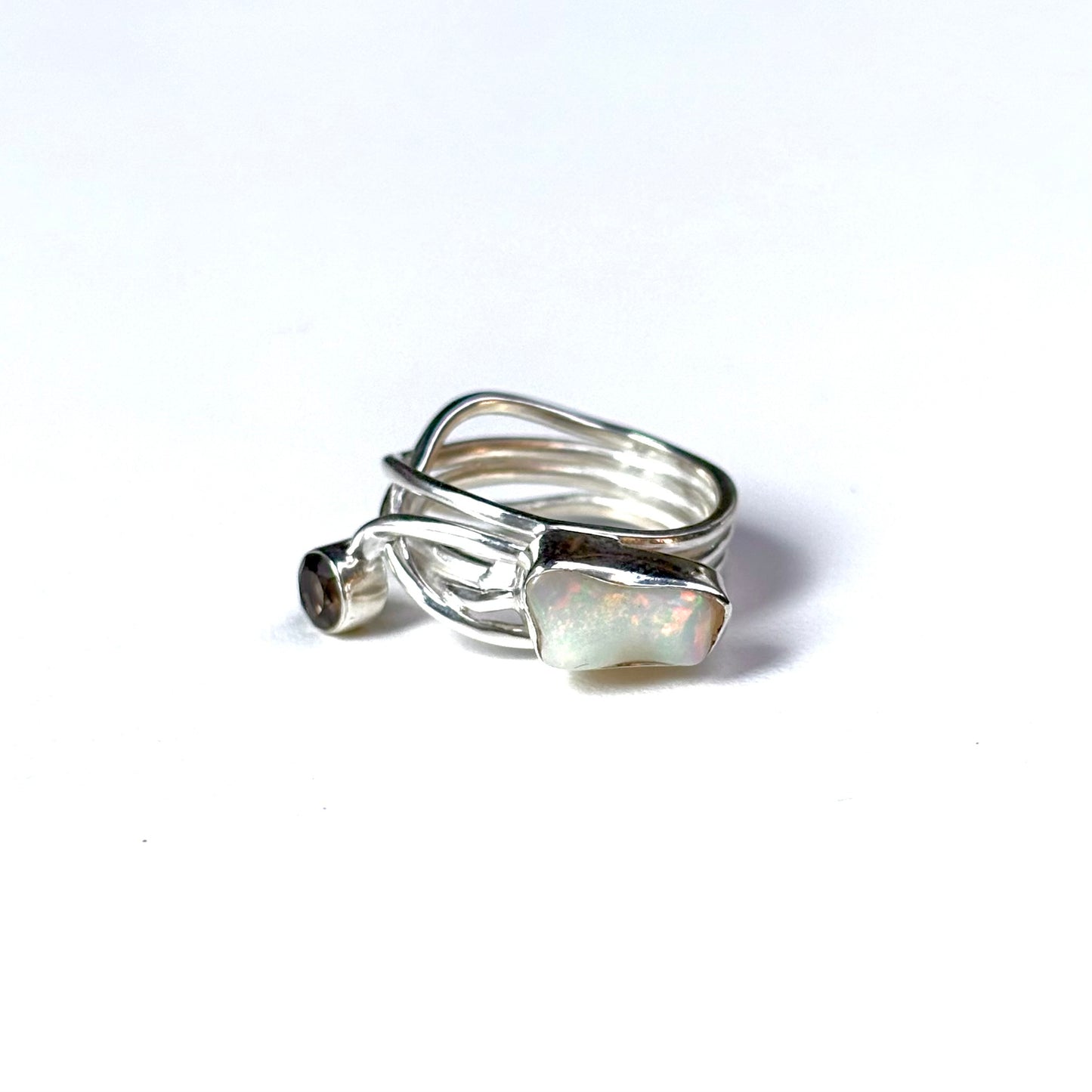 Opal design ring 7