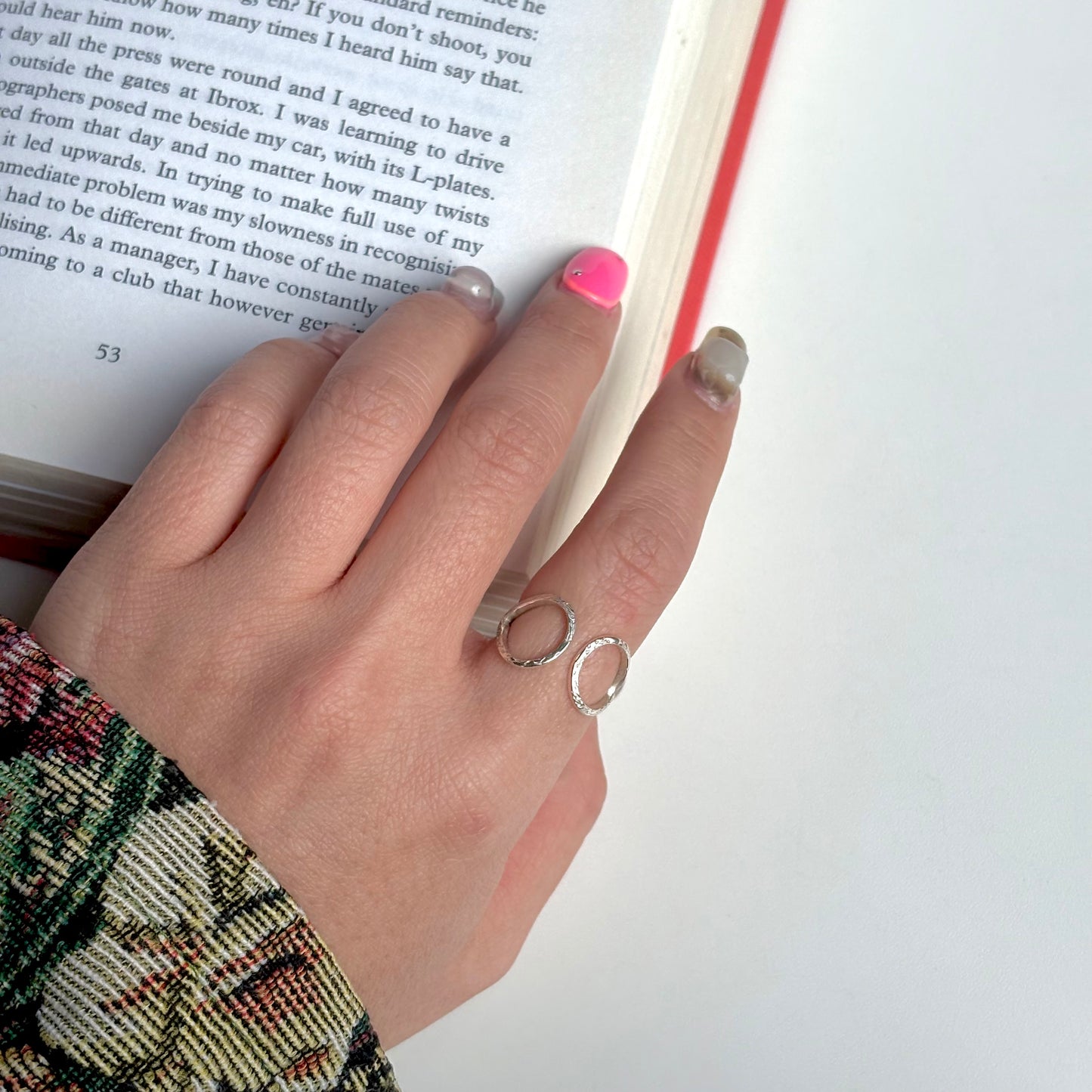 Silver925 plain ring 138