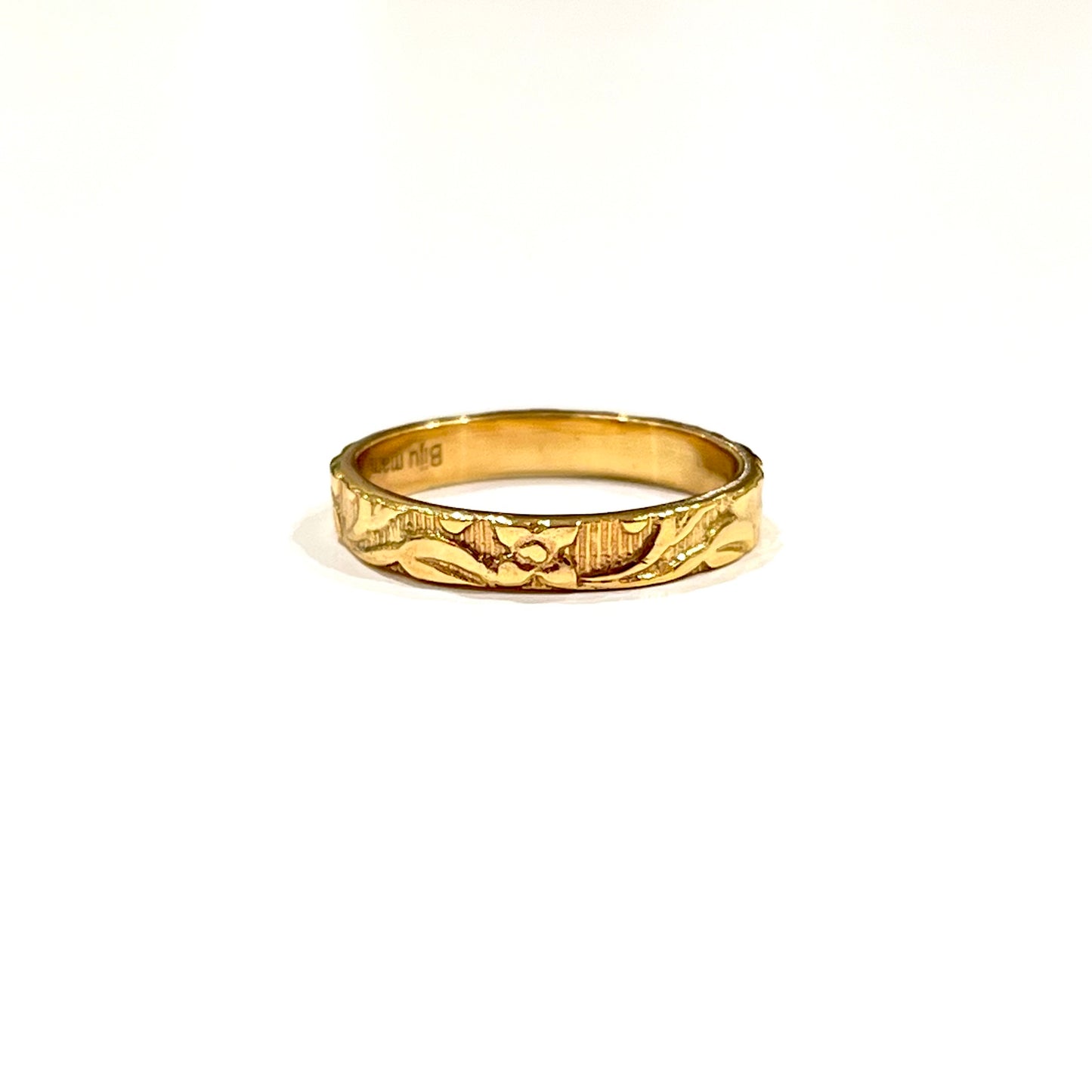 Brass plain ring 24