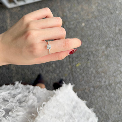 Heart design ring 〈Crystal〉