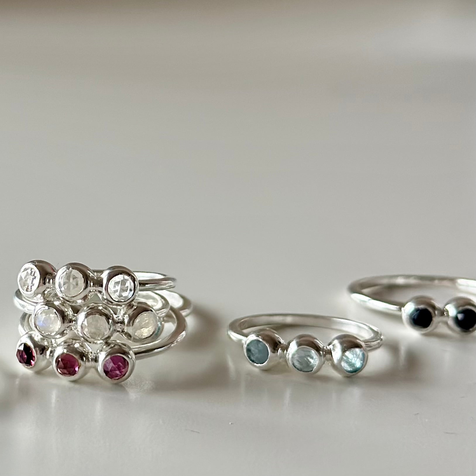 オールフリー　ビジュマム　リング Bijumam poco】7stone ring – Biju mam