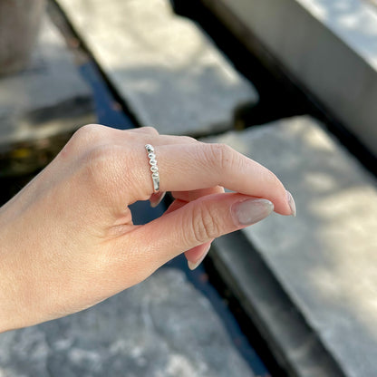Silver925 plain ring 4
