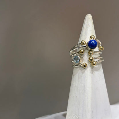 Silver925×Brass design ring 14