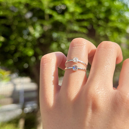 Silver925 1stone ring 9