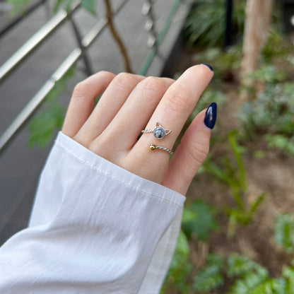 Cat design ring 8