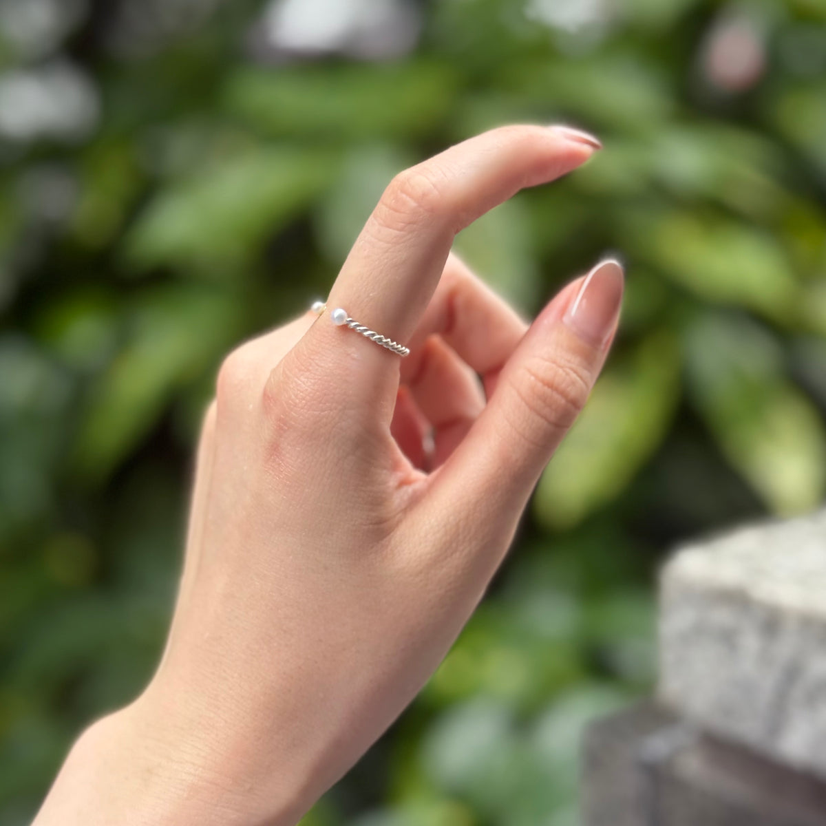 Pearl design ring 6