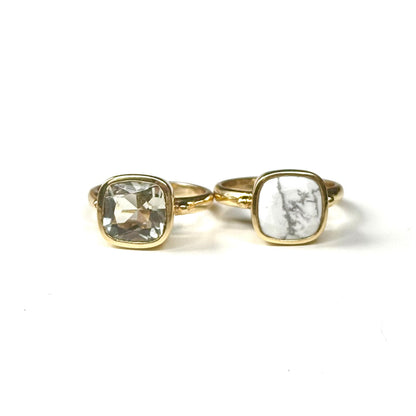 Brass design ring 15