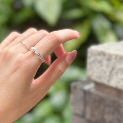 Pearl design ring 8