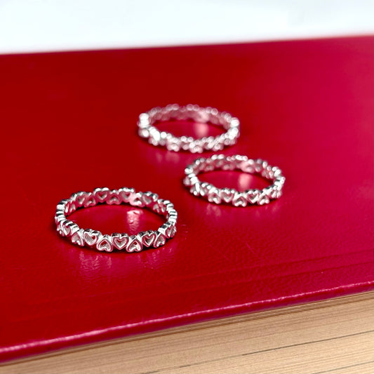 Heart plain ring 31