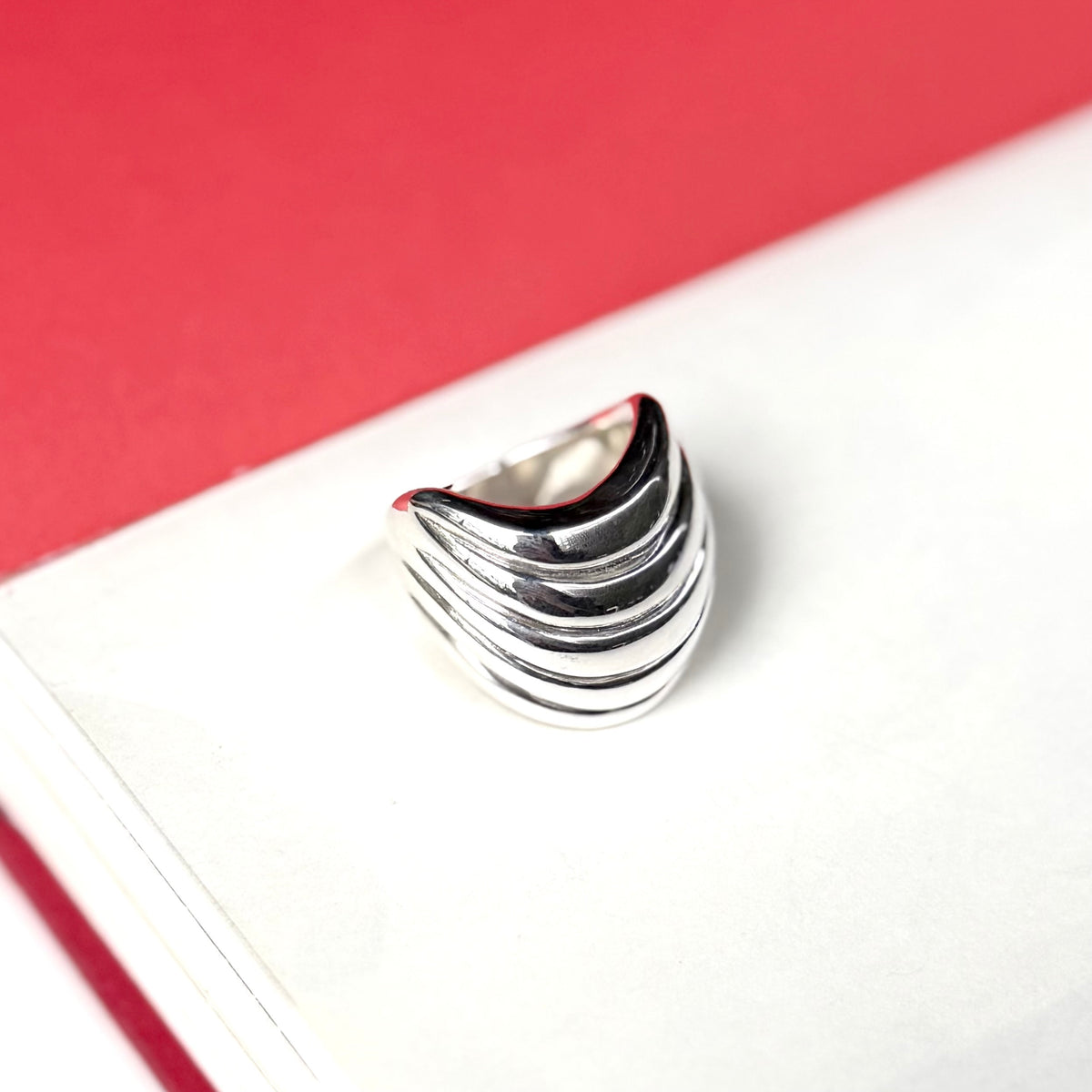 Silver925 plain ring 67