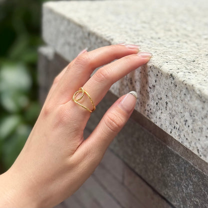 Brass plain ring 21