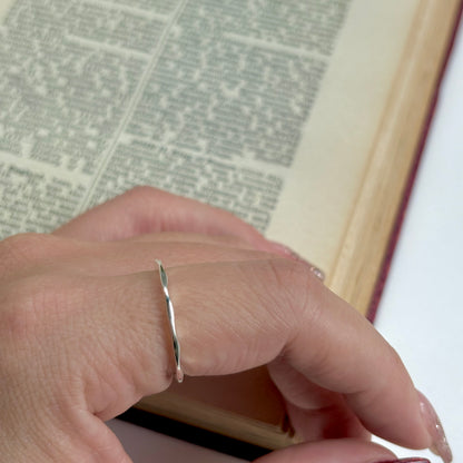 Silver925 plain ring 92