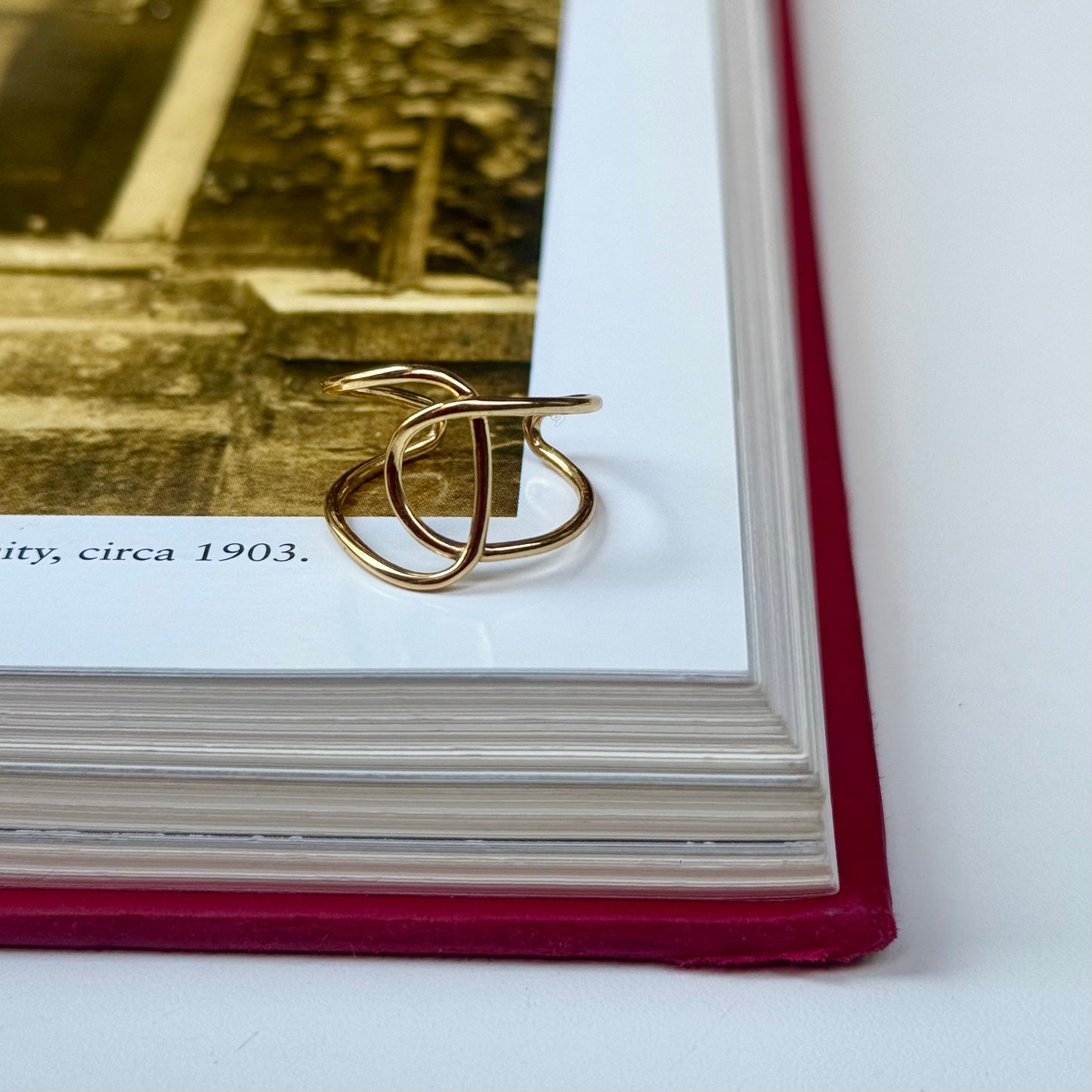 Brass plain ring 22