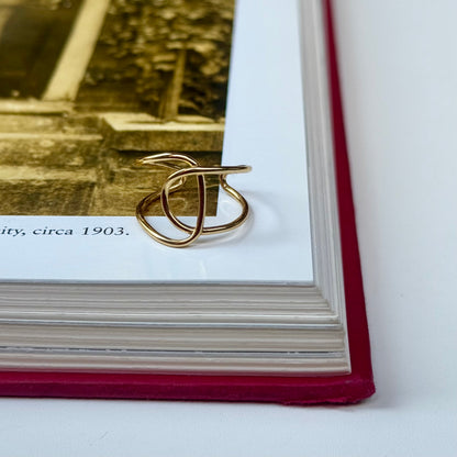 Brass plain ring 22