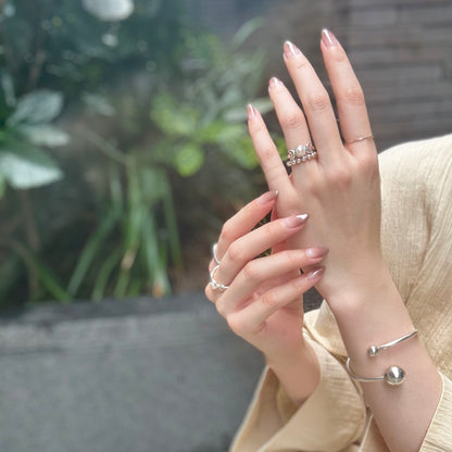 Pearl design ring 7