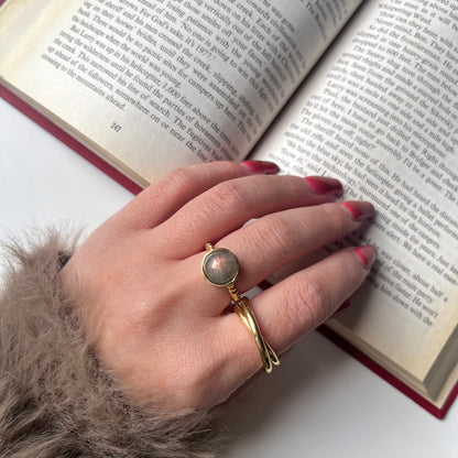 Brass design ring 2