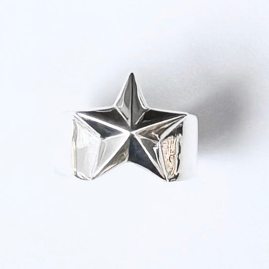 Star plain ring 15