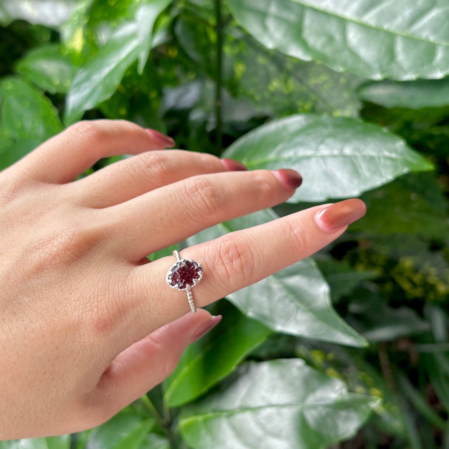 Roughcut ring 5