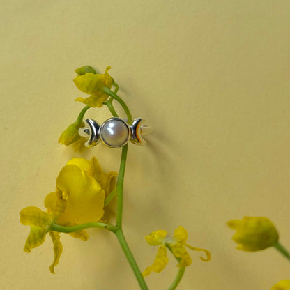 Pearl design ring 7