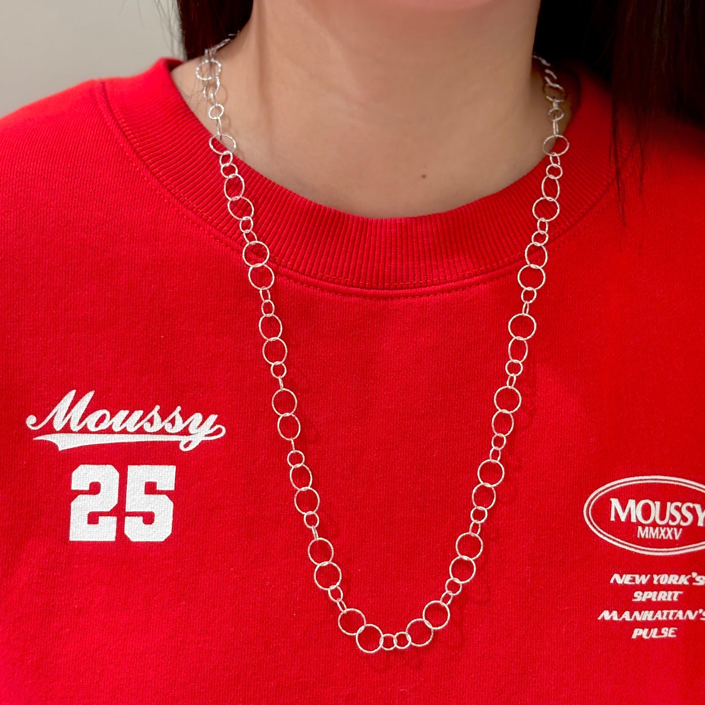 Silver925 chain necklace 56