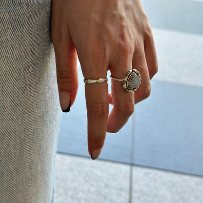 Silver925 plain ring 70