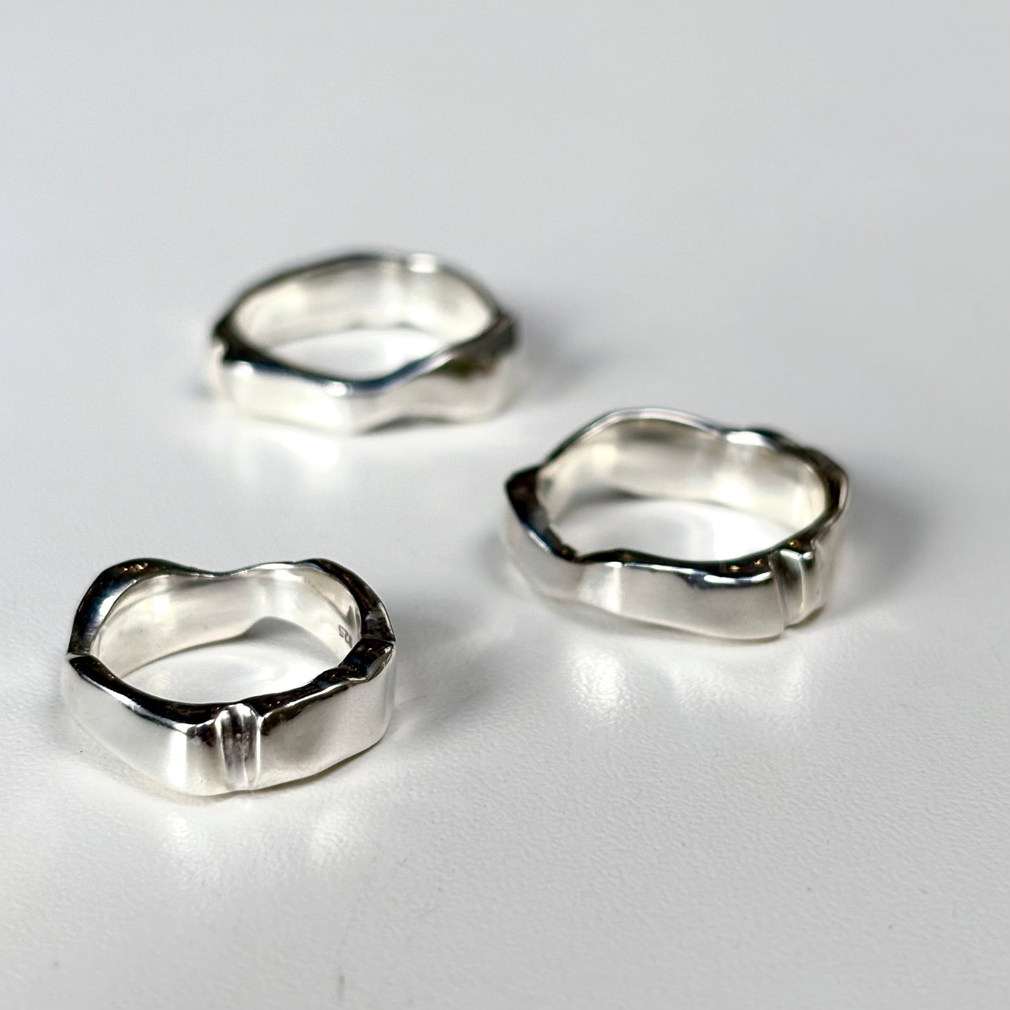 Silver925 plain ring 68