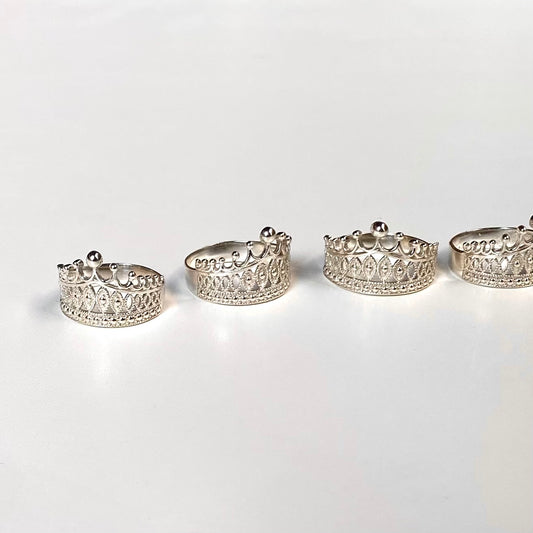 Crown plain ring 1