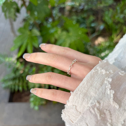Heart plain ring 70