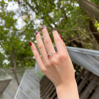 Heart design ring 〈Crystal〉