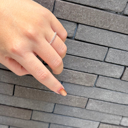 Silver925 plain ring 66