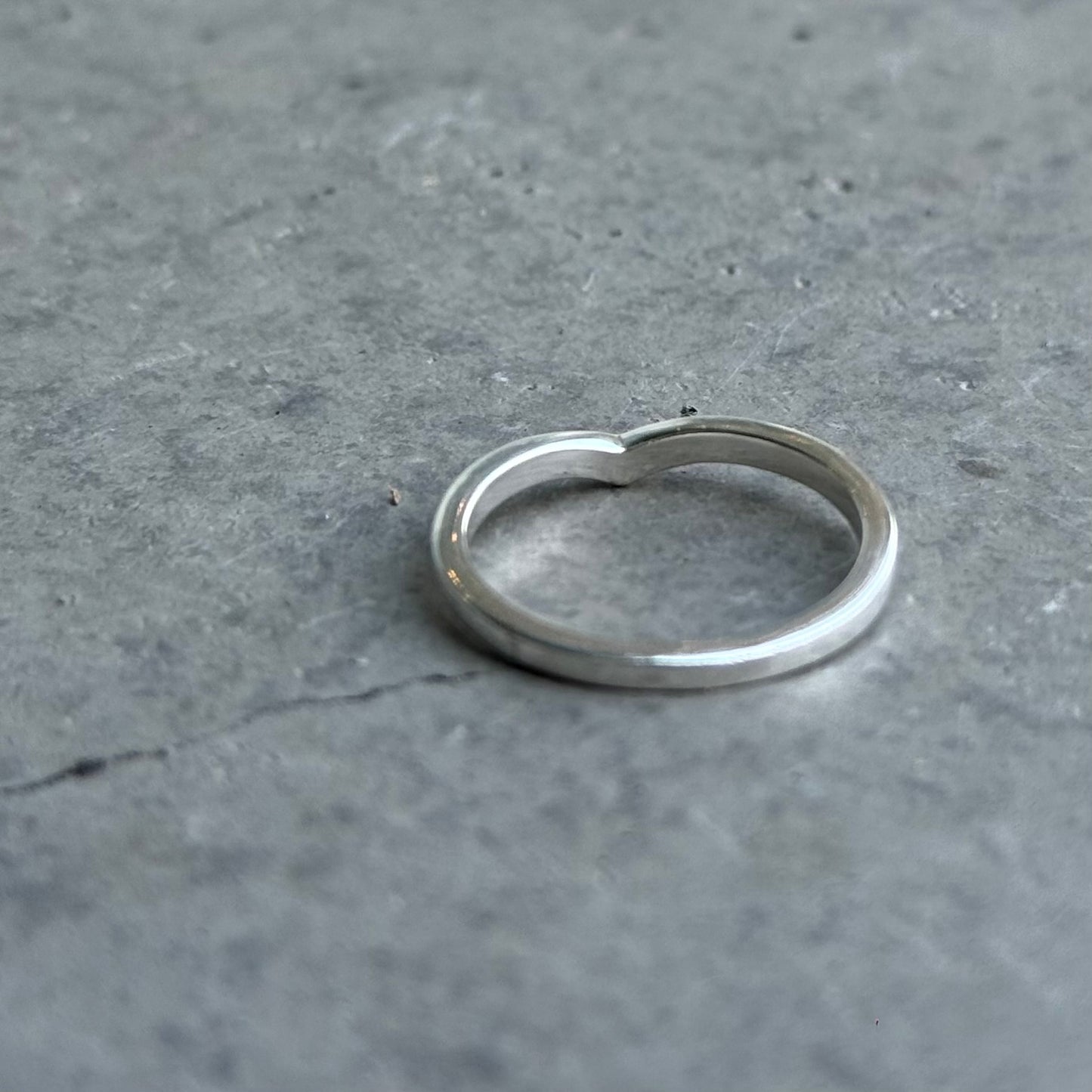 Silver925 plain ring 25