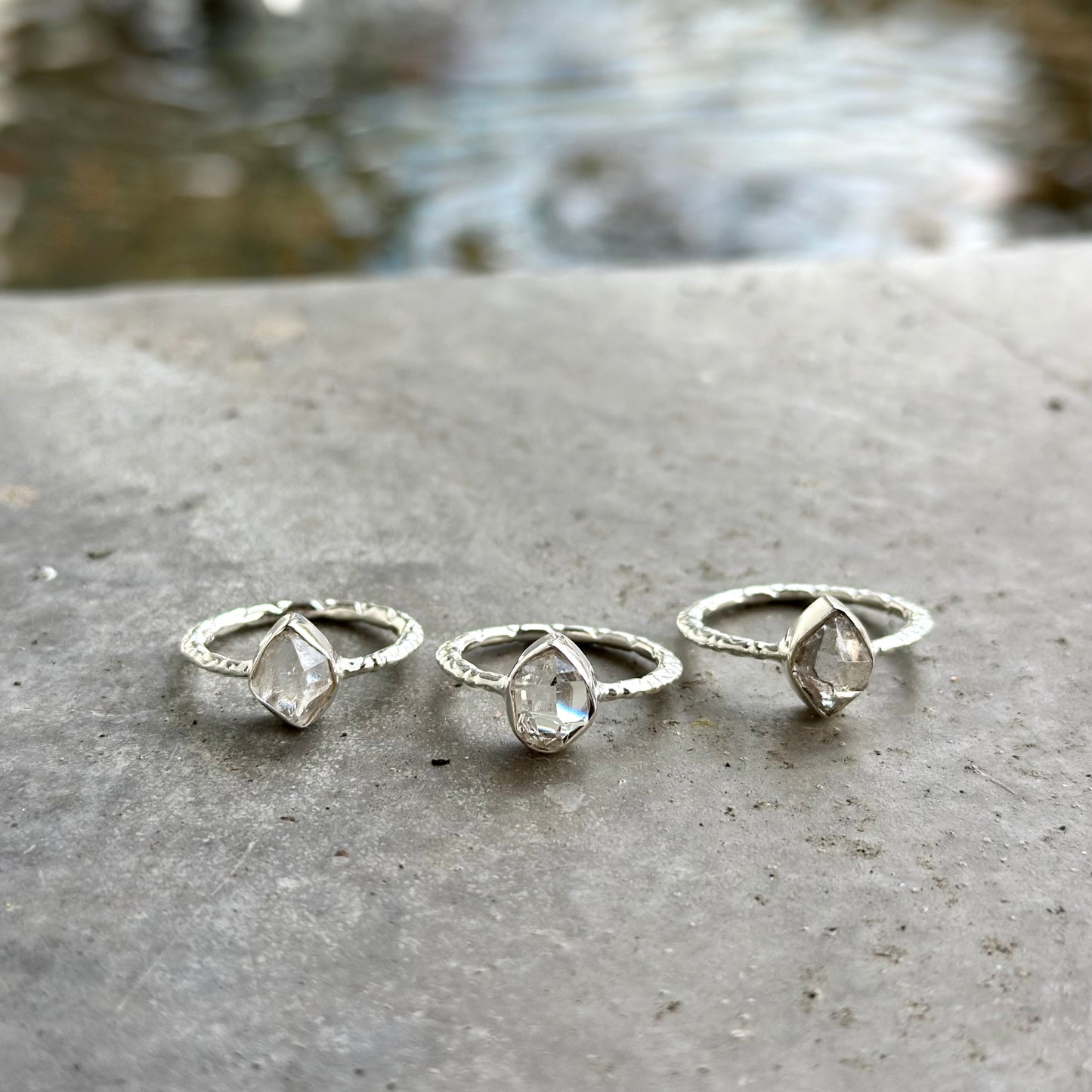 Herkimer Diamond ring