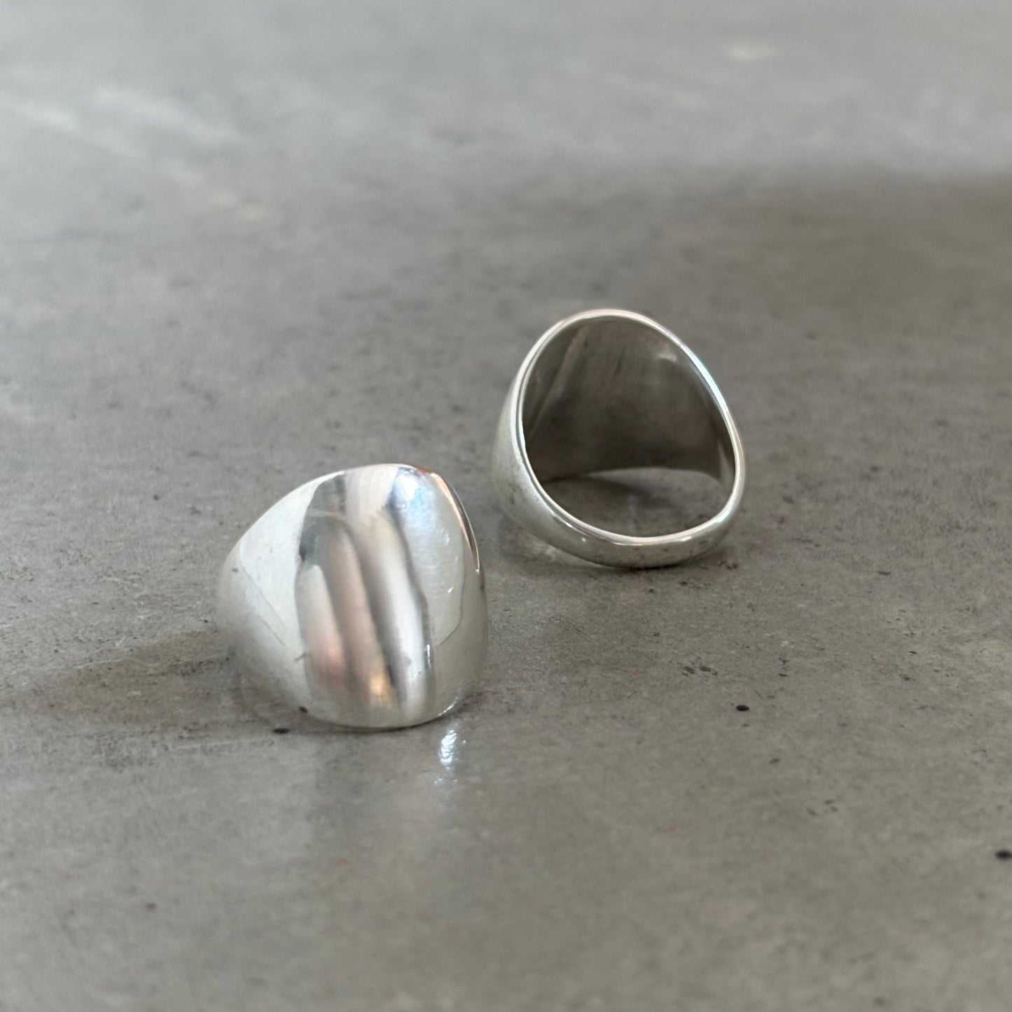 Silver925 plain ring 49