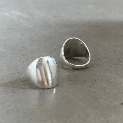 Silver925 plain ring 49
