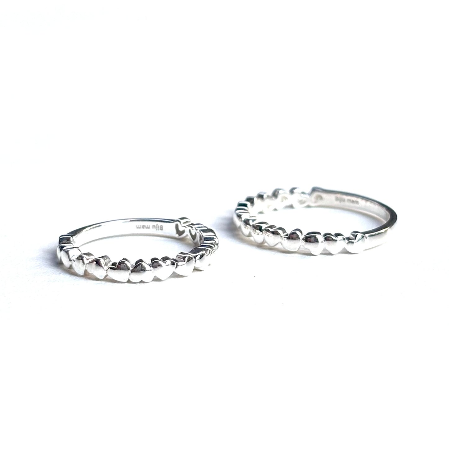 Heart plain ring 51
