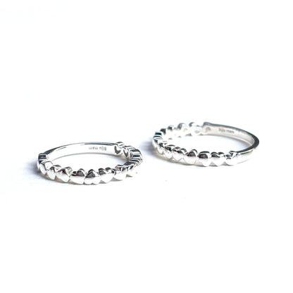 Heart plain ring 51