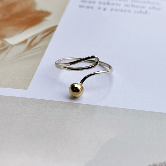 Mix plain ring 4〈Ball〉