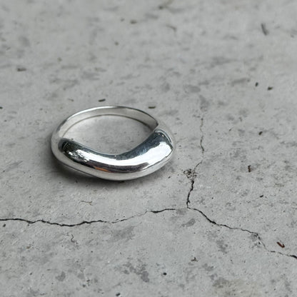 Silver925 plain ring 56