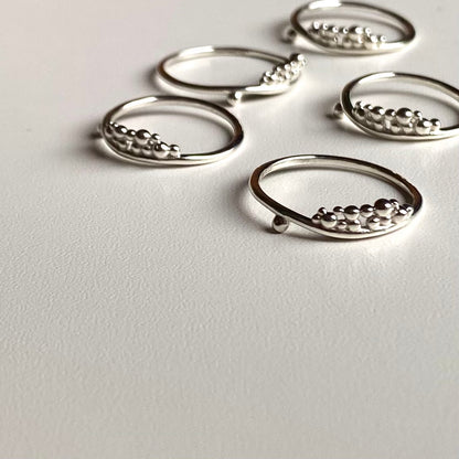 Silver925 plain ring 64