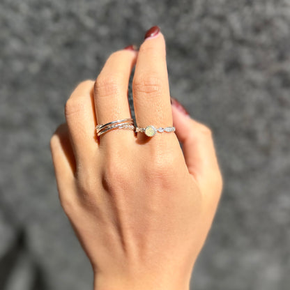 Opal design ring 8