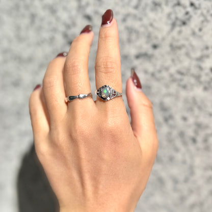 Opal design ring 11