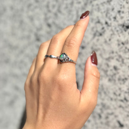 Opal design ring 11